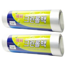 해피크린 식품 포장용 롤백 특대 35cm x 45cm, 특대(XL), 200개입, 2개