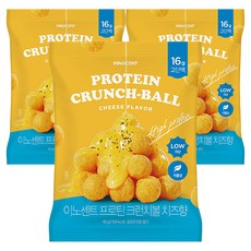 INTAKE 植物性高蛋白脆球 起司口味, 40g, 3包