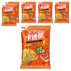 Cadina 卡迪那 德州薯條, 141g, 6包