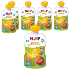HiPP 喜寶 生機水果趣 西洋梨香蕉, 100g, 6包