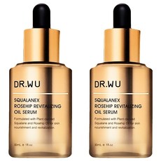 DR.WU 達爾膚 角鯊玫瑰果賦活精華油, 30ml, 2瓶