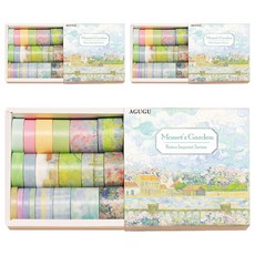 Dong-A PMS DIY 復古裝飾紙膠帶 20款組合, 3套, 莫內花園