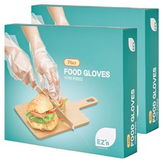 EZn이지엔 위생장갑 플러스, 200개입, 2개