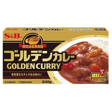 S&B 愛思必 金牌咖哩 220g, 1盒