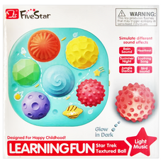 FIVE STAR TOYS 五星玩具 感統觸覺球盤 3歲以上, 1組