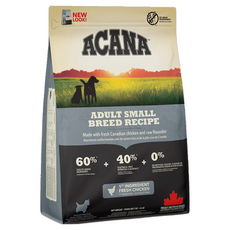 ACANA 愛肯拿 小型成犬 無穀配方乾飼料, 放養雞肉 + 新鮮蔬果, 2kg, 1袋