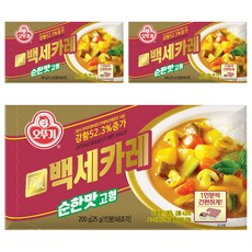 OTTOGI 不倒翁 原味咖哩塊, 200g, 3個