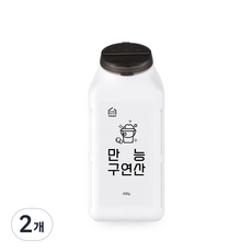 我們家研究所萬用檸檬酸, 2個, 400g