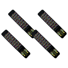 蜂蜜普通碎石腳壓板腳壓墊中號, 4個, 混色