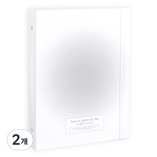 wannathis 腮紅A5 6孔Poka活頁夾, 灰色, 2個