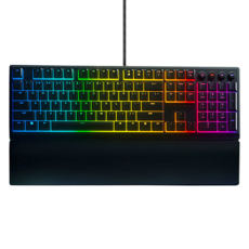 RAZER 雷蛇 Ornata V3 電競 Wired 鍵盤 黑色 Mecha-membrane RGB Full-sized RZ03-04461600-R3T1
