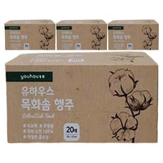 youhouse 棉花抹布, 4個, 20個