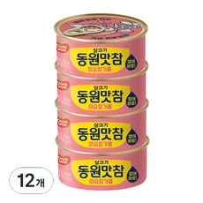 동원참치 맛참 마요참기름, 135g, 12개