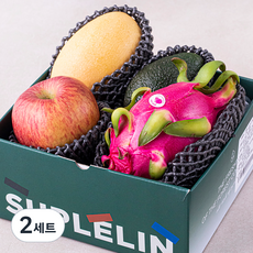 수플린 SWEET 혼합 과일 1.3kg 세트 3호, 2세트