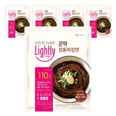 라이틀리 곤약 정통짜장면 2인분, 456g, 5개