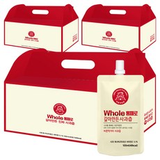 통째로 갈아만든 진짜 사과즙, 100ml, 90개