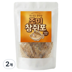 부드럽고 쫀득한 조미 참쥐포 대, 2개, 360g(15p)
