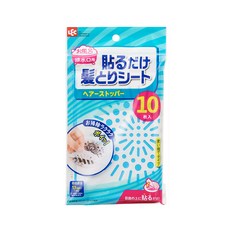 LEC 排水口毛髮過濾貼 10入 適用於排水孔, 13cm, 大圓