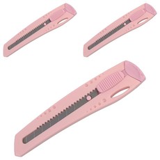 바이하츠 마이멜로디 컷터칼 대 MCT-L, 혼합색상, 3개