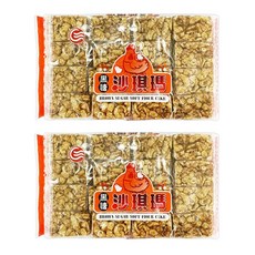珍弘 黑糖沙琪瑪 古早味零食 香濃, 400g, 2袋