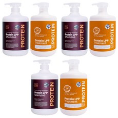 PARKJUN BEAUTY LAB LPP蛋白質洗髮精 1000ml+護髮素 1000ml, 3組