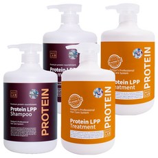 박준뷰티랩 프로틴 LPP 샴푸 1000ml + 단백질 LPP 트리트먼트 1000ml, 2세트