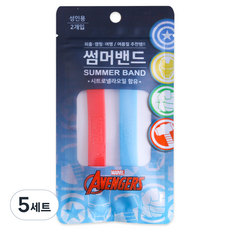 아텍스 메디랩 성인용 밴드 원형 살색 54p + 마블 성인용 썸머밴드 시트로넬라오일 2종 x 3p, 5세트