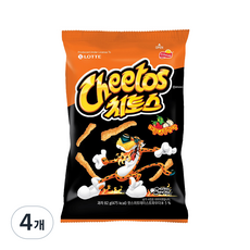 치토스 매콤달콤 과자, 82g, 4개