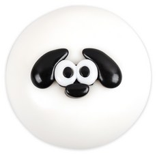 포포팬시 마이퍼피 특대형 말랑이 클레이, 블랙, 480g, 1개