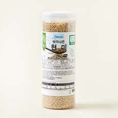 유기농 씻어나온 현미, 800g, 1통