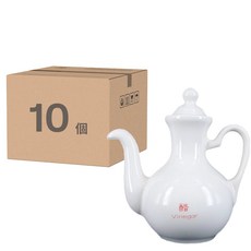TATUNG 大同磁器 調味瓶 V001 醋 110cc - 台灣製造, 10個