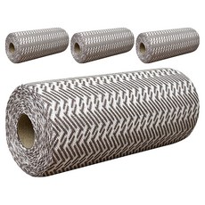 재사용 롤형 행주 키친타올 브라운 21 x 30 cm 50p, 4개, 1롤