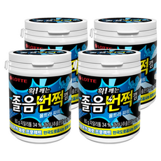 롯데웰푸드 확 깨는 졸음번쩍 껌 울트라 파워, 80g, 4개