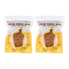 양파후레이크 크리스피 프라이드 어니언, 500g, 2개