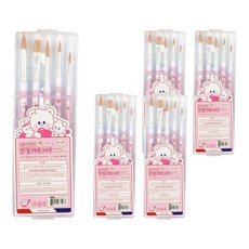 morning glory 刷具調色盤組, 粉紅色, 5套