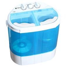 TAIGA 大河 迷你雙槽柔洗衣機 TAG-CB1062 2kg, 白色/藍色