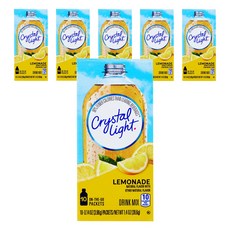 Crystal Light 低卡水果風味沖飲粉 檸檬口味, 3.96g, 10條, 6盒