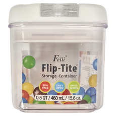 Felli 飛綠 易百拉方密封罐 460ml, 1個