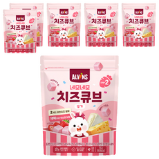 ALVINS 愛彬思 孩童四角起司塊, 16g, 草莓口味, 6包