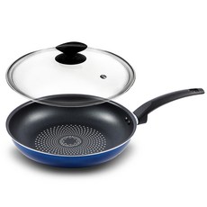 발룬피니 인덕션 IH 프라이팬 + 유리뚜껑 세트, 20cm, 1세트