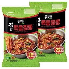 풀무원 직화 볶음 짬뽕 2인분 406.8g, 2개