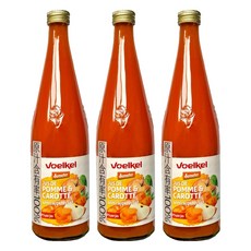 voelkel 維可 蘋果胡蘿蔔汁, 700ml, 3瓶