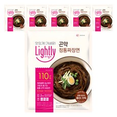 라이틀리 곤약 정통짜장면 2인분, 456g, 6개