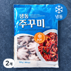 IQF 주꾸미 8~12미 (냉동), 2개, 500g