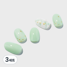 유유유유유 붙이고 굽는 젤네일 스티커, 3개