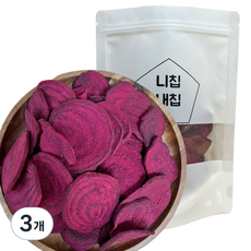 酥脆乾燥甜菜根片, 60g, 3個