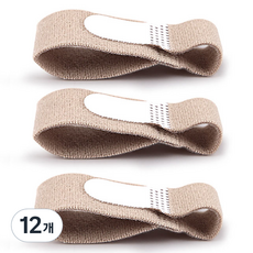 Felis J Dr. Felis J 手指腳趾伸展帶 米色 A型, 12個