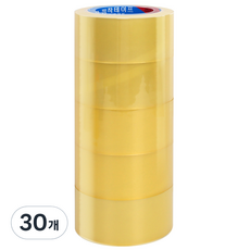 코멧 63 μm 중포장용 박스 테이프 48 mm*40 m, 30개