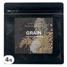 린제이 리네추럴 그레인 모델링팩 지퍼백 400g, 4개, 1개입