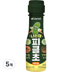 韓國 ivenet 我是醃菜醋醬 205g, 5瓶, 原味